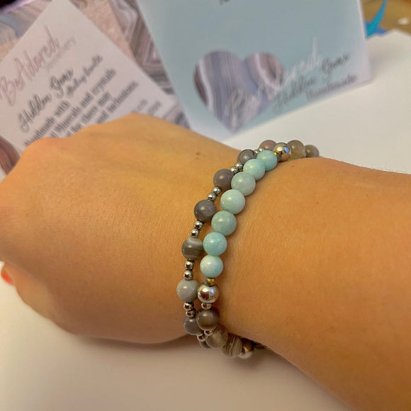 Bespoke handmade crystal friendship bracelet’s.